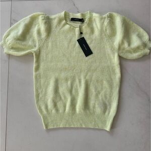 Vero Moda Seafoam Green Puff Blouse - Medium NWT